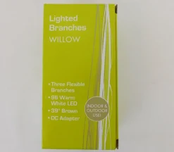 Light Willow Branch – Brown – 39-inch