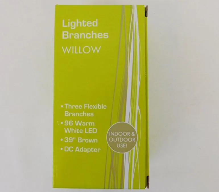 Light Willow Branch – Brown – 39-inch