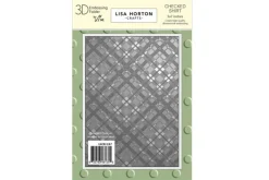 Lisa Horton Crafts Abstract Dahlia 6″ x 6″ 3D Embossing Folder