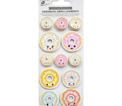 Little Birdie Watercolor Embellishment – Happy Donuts