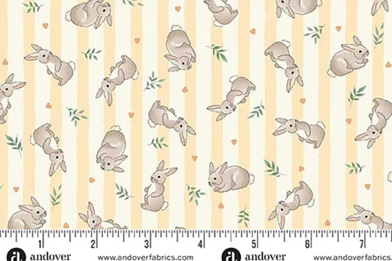 LIttle Ones Deer Allover in Yellow