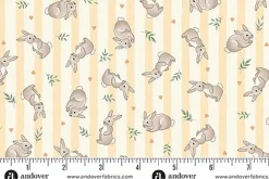LIttle Ones Etched Toile Brown on Cream