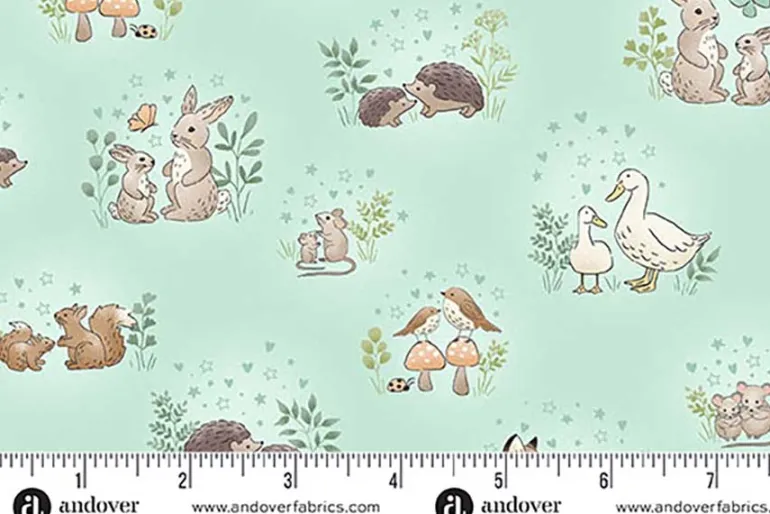 Little One Stars and Moons Toss on Teal