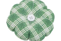 Lori Holt Bee Green Plaid Wrist Pincushion