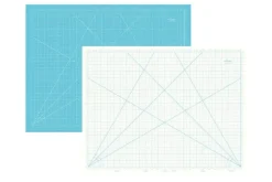 Lori Holt Cute Cuts Blue/Green 18-in x 24-in Cutting Mat