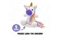Luna the Unicorn Amigurumi Crochet Kit