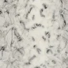Luxe Snowy Owl Faux Fur Cuddle in Alloy Grey