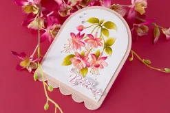 Magical Fuchsia 3D Embossing Folder by Alex Syberia Designs