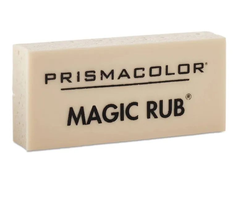 Magic Rub White Vinyl Eraser