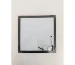 Magnetic Whiteboard in White Frame – 12-inch x 12-inch