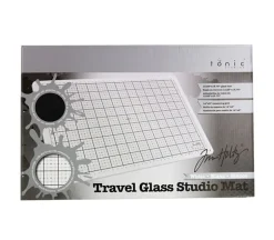 Make Art Stay-Tion – 12″ Magnetic Crafting Work Surface