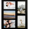 Malden International Collage Wall Frame – Black – 5 Openings at 4×6