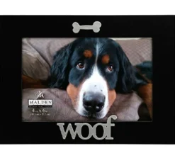 Malden Wood Picture Frame – Black Woof 4×6