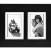 Malden Wood Picture Frame – Black Metal Double (view sizes)