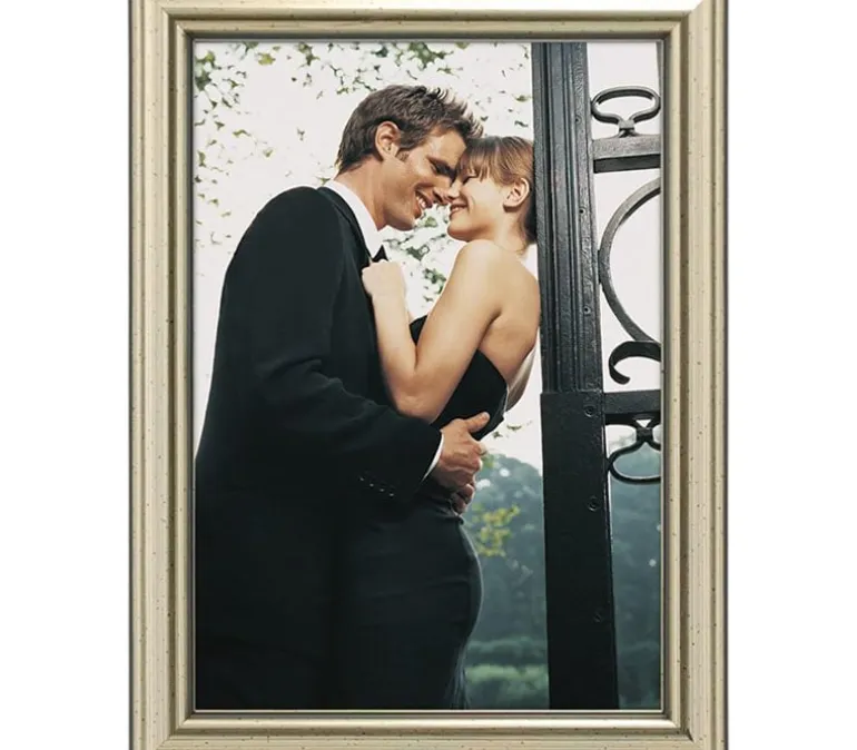 Malden Wood Picture Frame – Champagne Silver 5×7