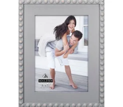 Malden Wood Picture Frame – Gray Bead Trim (view sizes)
