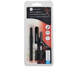 Manuscript Beginners Calligraphy Set – Six Piece