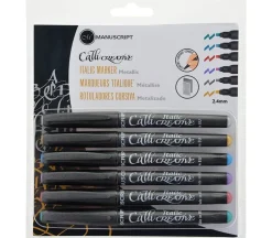 Manuscript Callicreative Metallic Markers – 6 Piece