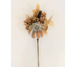 Maple Leaf/Pumpkin/Cones Pick – 15-inch