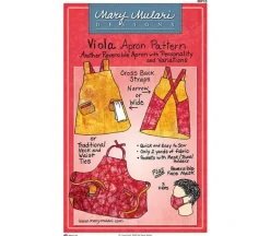 Mary Mulari Designs Viola Apron Sewing Pattern. MP 15