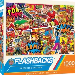 Masterpieces Flashbacks Superhero Sanctum Puzzle – 1000 Piece