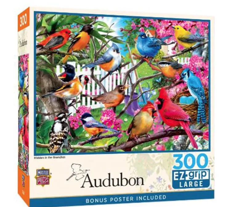 Masterpieces Audubon Hidden in the Branches Puzzle – 300 Piece