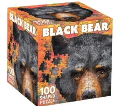 Masterpieces Black Bear Puzzle – 100 Piece