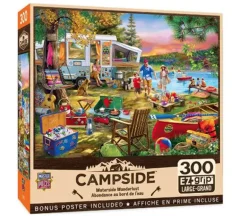 Masterpieces Campside Waterslide Wanderlust Puzzle – 300 Piece