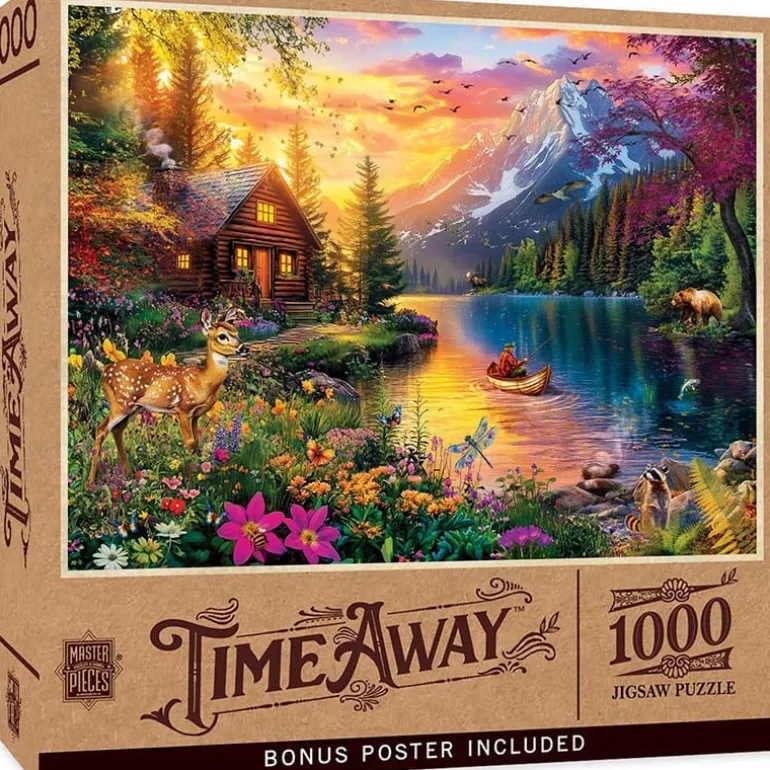 Masterpieces Childhood Dreams Track Side Puzzle – 1000 Piece