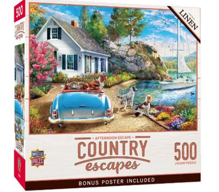 Masterpieces Country Escapes Afternoon Escape Puzzle – 500 Piece