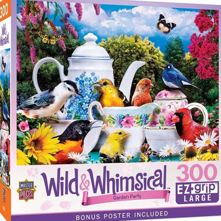 Masterpieces Glow in the Dark Greenhouse Gone Wild Puzzle – 300 Piece