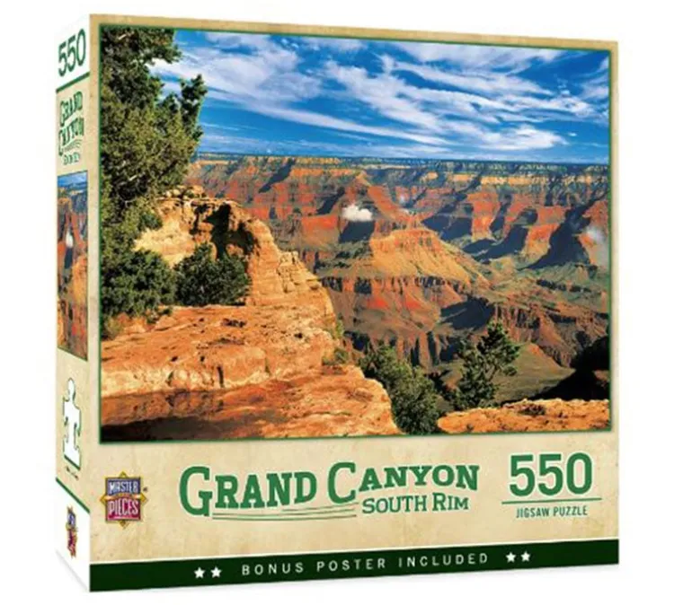 Masterpieces Grand Canyon South Rim Puzzle – 550 Piece
