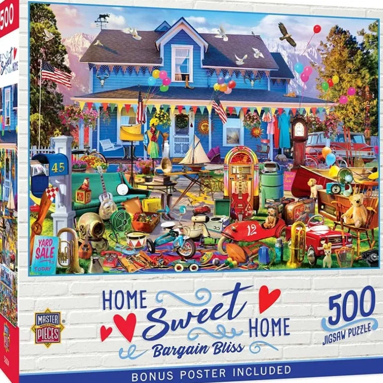 Masterpieces Home Sweet Home Bargain Bliss Puzzle – 500 Piece