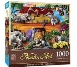 Masterpieces Inspirational Noahs Ark Adventures Puzzle – 1000 Piece