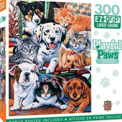 Masterpieces Medley Dog Gone Days Puzzle – 300 Piece