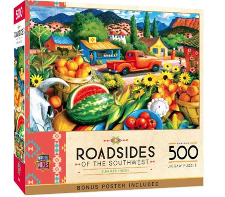 Masterpieces Roadsides of the Southwest Summer Fresh Puzzle – 500 Piece