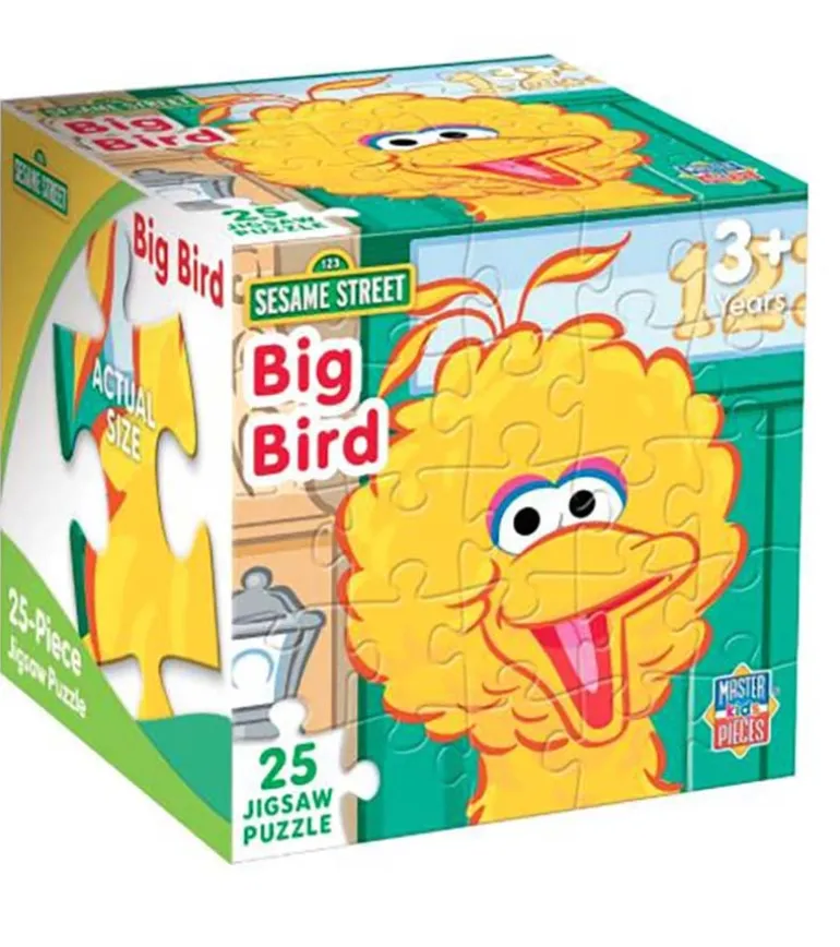 Masterpieces Sesame Street Holiday Big Bird Puzzle – 25 Piece