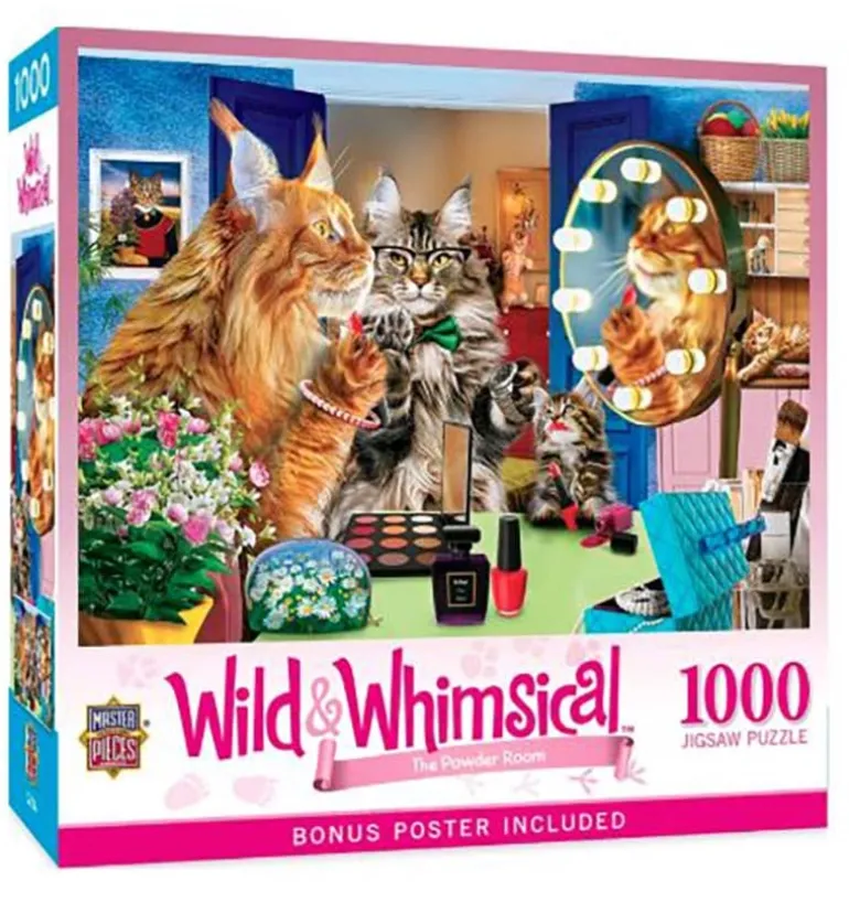 Masterpieces Stained Glass Gnomish Delight Puzzle – 1000 Piece