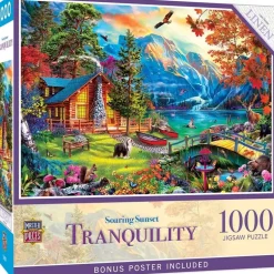 Masterpieces Stained Glass Purrfect Glass Puzzle – 1000 Piece