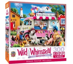 Masterpieces Wild and Whimsical Iggys Ice Cream Puzzle – 300 Piece