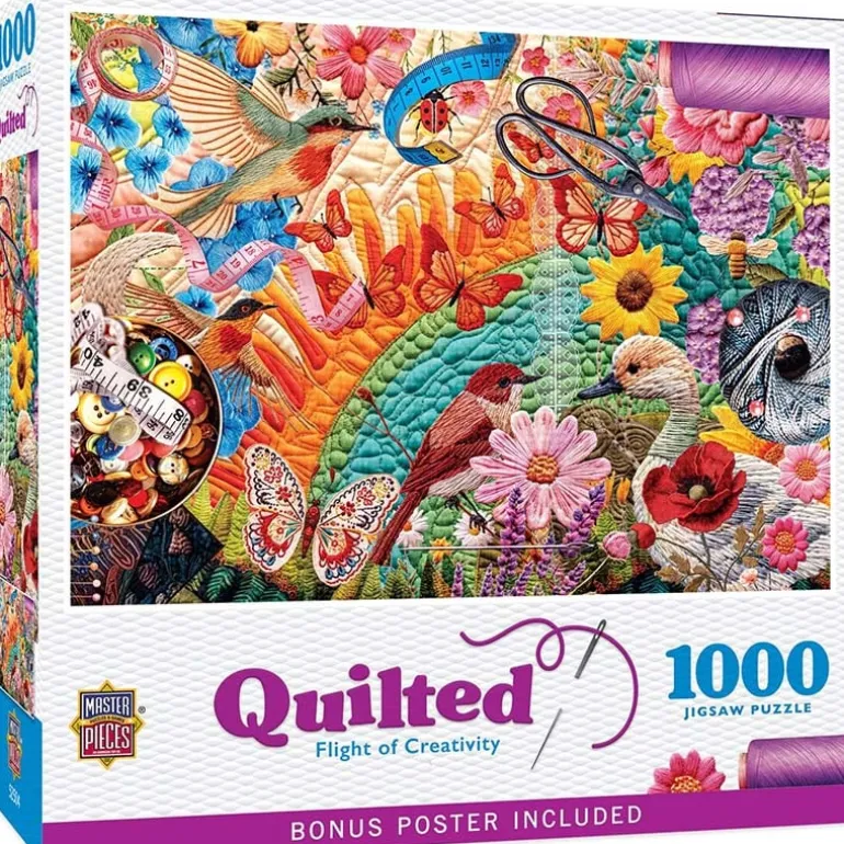 Masterpieces Wild and Whimsical The Powder Room Puzzle – 1000 Piece