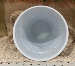 Matte White Tall Bucket
