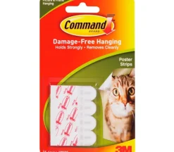 3M Command Poster Strips – Small – 12 Strips