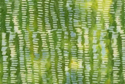 Meadow Brook Batiks Ferns in Blue Bird Blue