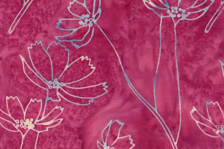 Meadow Brook Batiks Tracks in Green Yellow