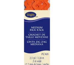 Medium Rick Rack Pink 1/2-inch x 2.5-yards 117401061