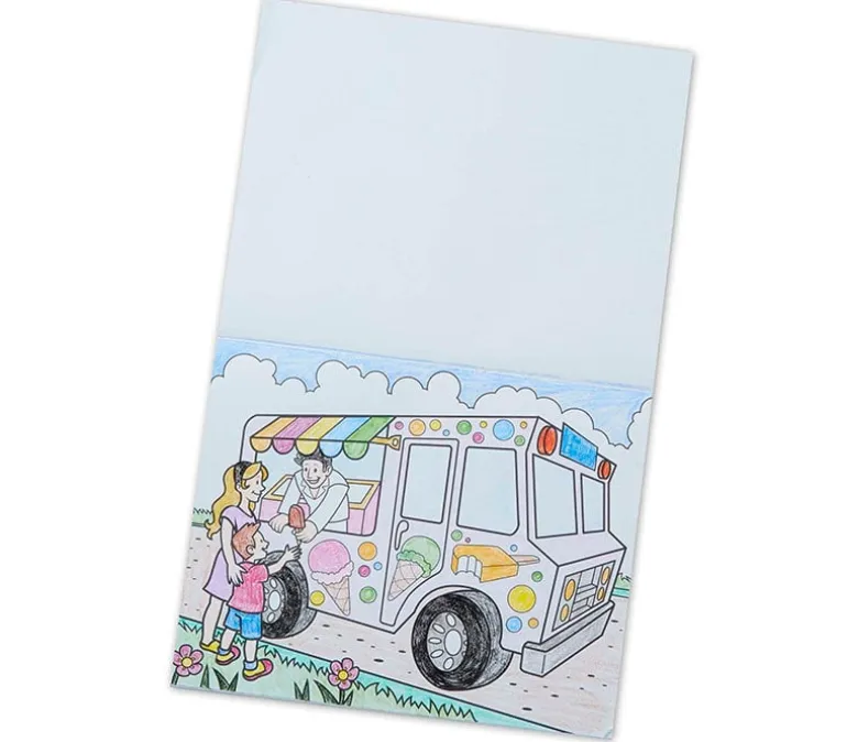Melissa and Doug Jumbo Coloring Pad – 11-inch x 14-inch – Vehicles