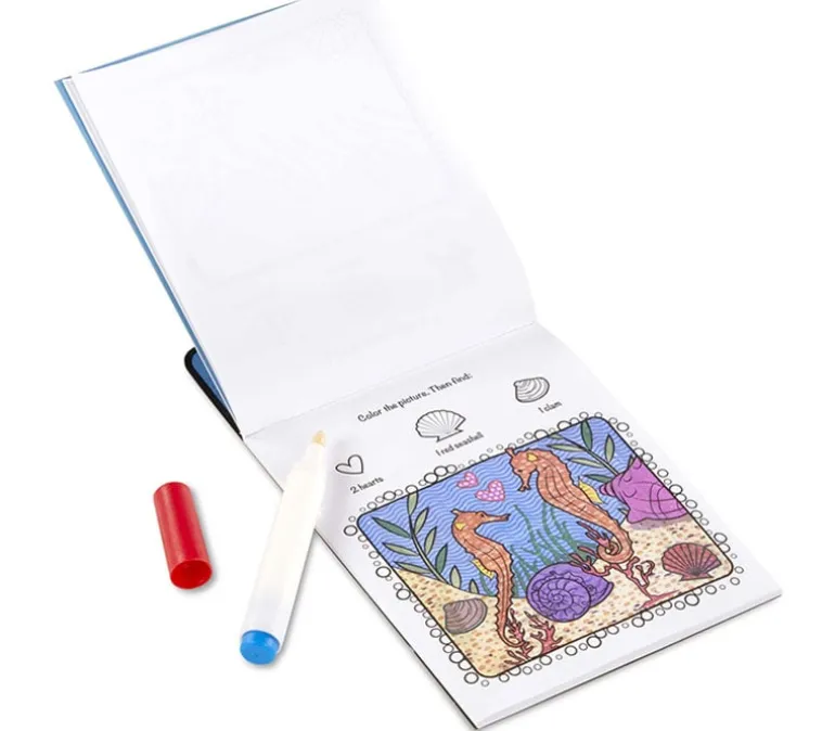 Melissa and Doug On the Go Colorblast No-Mess Coloring Pad – Sea Life