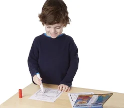 Melissa and Doug On the Go Colorblast No-Mess Coloring Pad – Sea Life