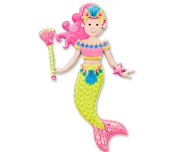 Melissa and Doug Puffy Sticker Play Set – Mermaid
